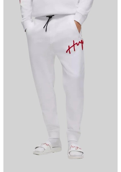 Regular Fit Erkek Pantolon Beyaz