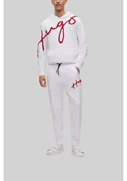 Regular Fit Erkek Pantolon Beyaz