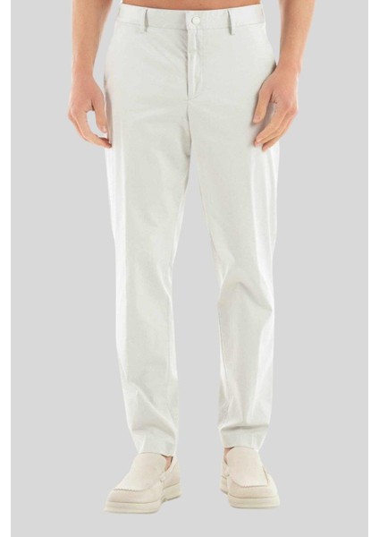 Relaxed Fit Erkek Pantolon Bej