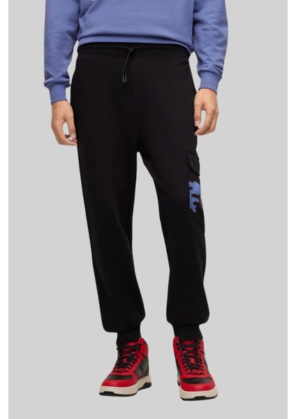 Erkek Spor Pantolon Siyah