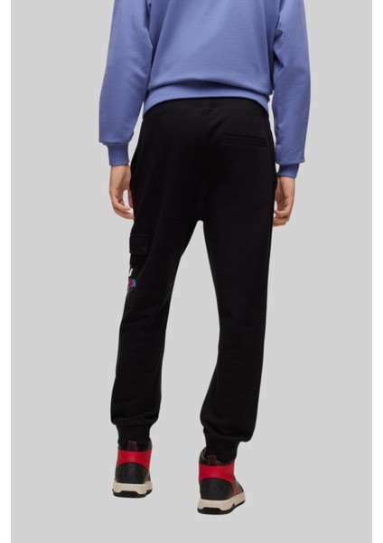 Erkek Spor Pantolon Siyah