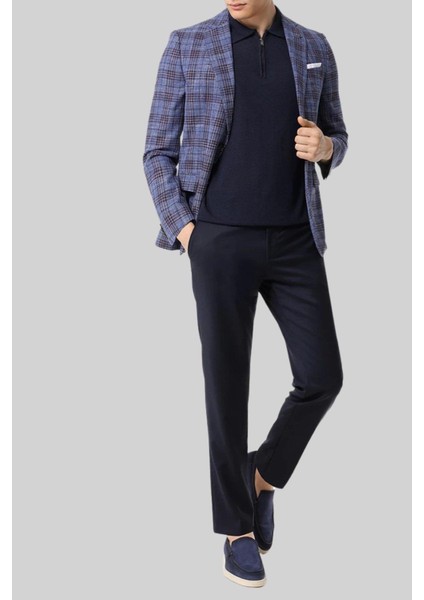 Slim Fit Erkek Pantolon Lacivert
