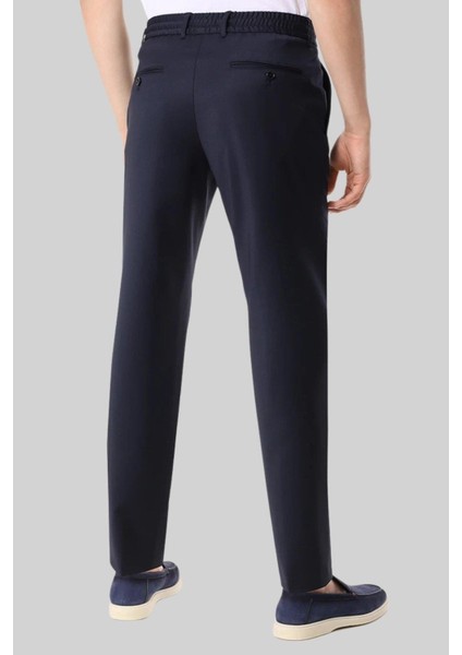 Slim Fit Erkek Pantolon Lacivert