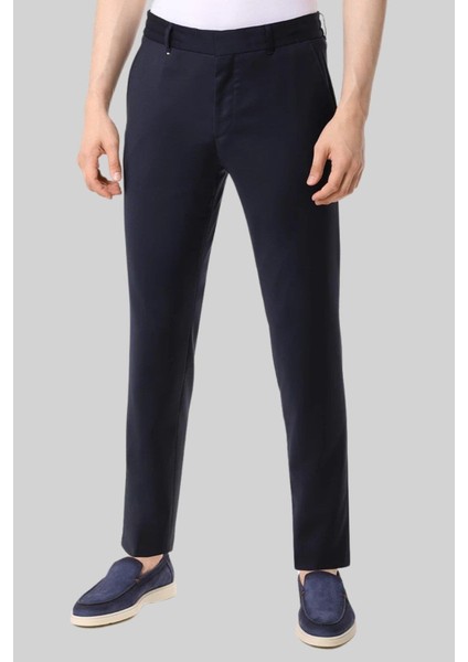 Slim Fit Erkek Pantolon Lacivert