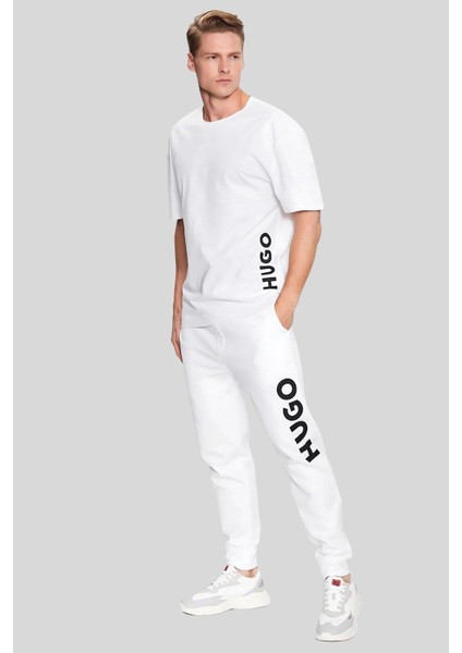 Regular Fit Erkek Pantolon Beyaz