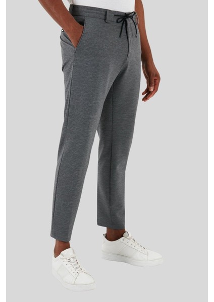 Slim Fit Erkek Pantolon Gri