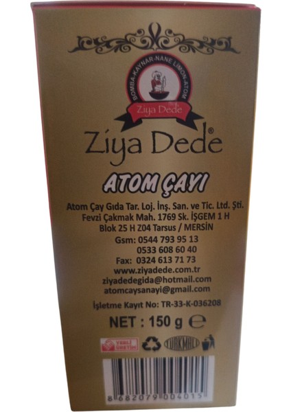 Atom Çayı 150 gr