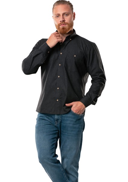 Uzun Kol Oduncu Erkek Pazen Sonbahar ve Kışlık Gömlek Kahve 4039 fiyatları