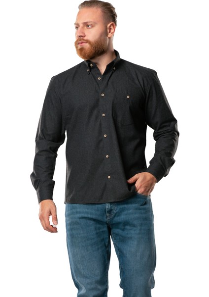 Uzun Kol Oduncu Erkek Pazen Sonbahar ve Kışlık Gömlek Kahve 4039 modelleri