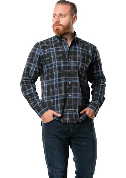 Uzun Kol Oduncu Erkek Pazen Sonbahar ve Kışlık Gömlek Kahve 4039 fiyatları