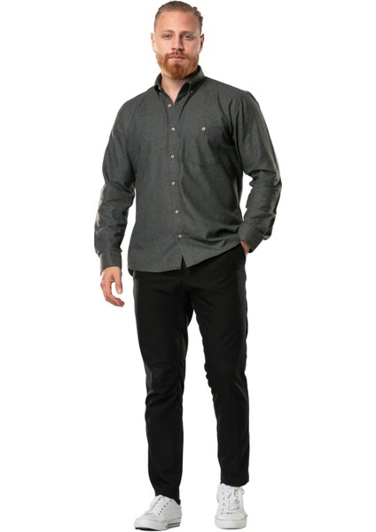 Uzun Kol Oduncu Erkek Pazen Sonbahar ve Kışlık Gömlek Kahve 4039 fiyatları