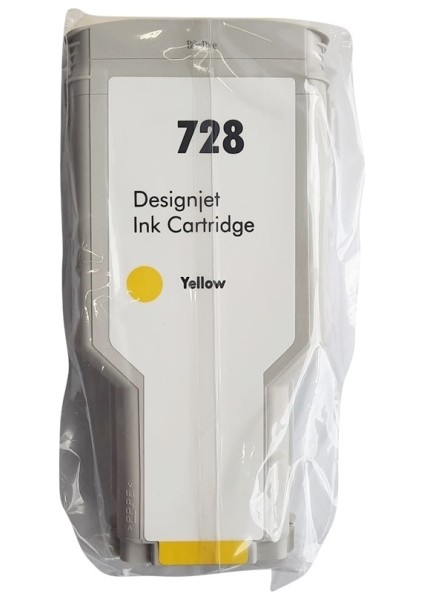 Hp 728 Kartuş Sarı Muadil 300ML (F9K15A)