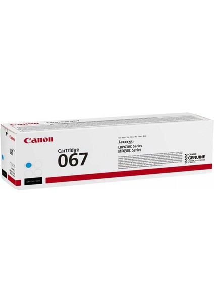 Tonersepeti Canon CRG-067 Mavi Toner