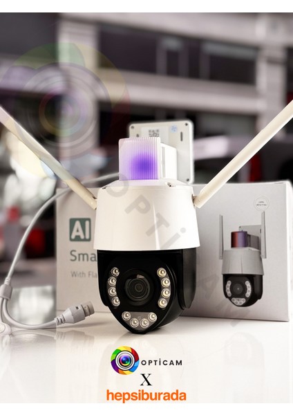 X575 Wi-Fi 3mp 4x Zoom Güvenlik Kamerası modelleri