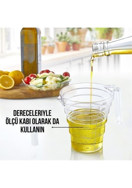 Waugh Ölçülü 500 ml Limon Portakal Sıkacağı