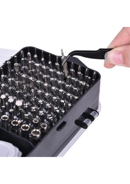 115 In 1 Hassas Tornavida Onarım Alet Manyetik Sürücü Kitli Elektronik Hassas Tornavida Seti
