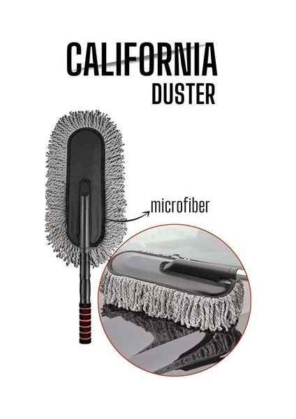 Zercher Mikrofiber Araç Temizleme Püskülü