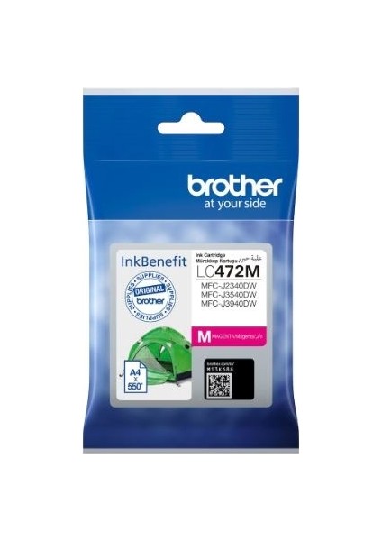 Tonersepeti Brother LC472M Orijinal Kırmızı Kartuş