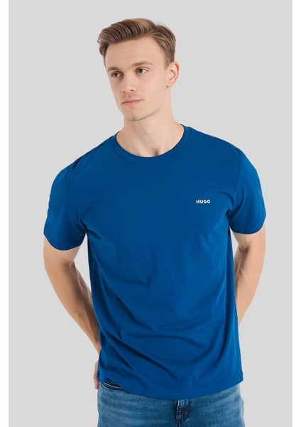Erkek T-Shirt Mavi