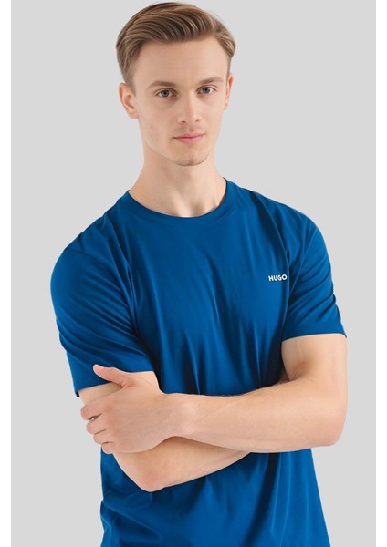 Erkek T-Shirt Mavi