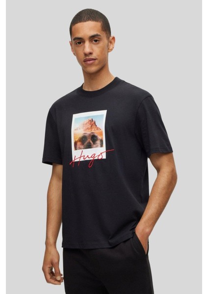 Erkek T-Shirt Siyah