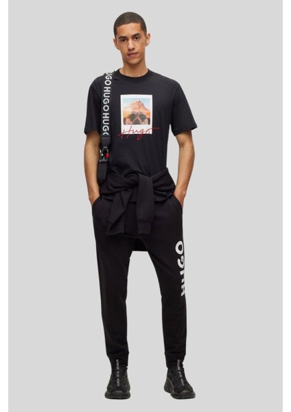 Erkek T-Shirt Siyah
