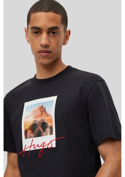 Erkek T-Shirt Siyah