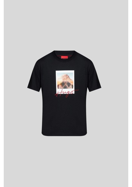 Erkek T-Shirt Siyah