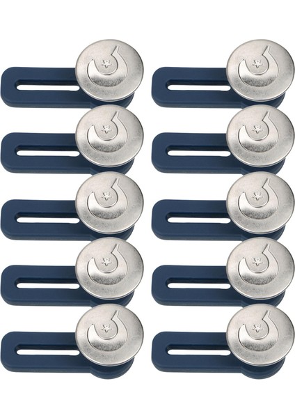 10PCS Jean Geniş Düğmeleri Çıkarılabilir Bel Geri Bandı Düğmeleri Yıldız (Yurt Dışından) fiyatları