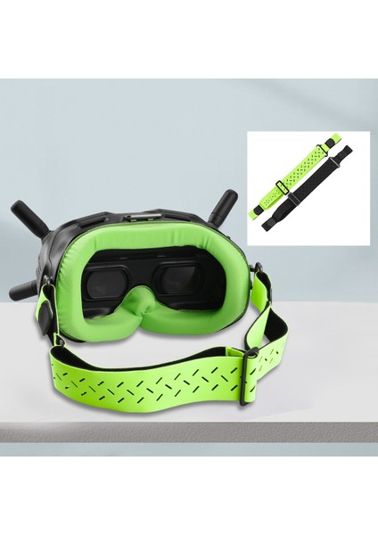 Kafa Bandı Ayarlanabilir Kafa Bandı Fpv Gözlük V2 Yedek Drone Gözlük Askısı Aksesuarları, Yeşil (Yurt Dışından) fırsatları