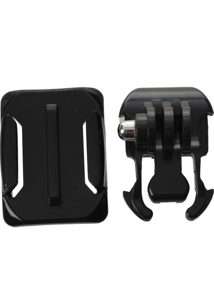 Kask Kavisli Yüzey + Etiket + Toka Gopro Hero 3 2 1 Kamera Için Temel Montaj (Yurt Dışından)