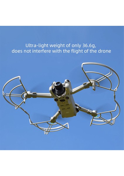 Djı Mini 4 Pro Için Pervane Koruma Iniş Takımı Entegre Pervaneler Koruyucu Koruyucu Halkalar Drone Muhafızları Aksesuarları (Yurt Dışından)