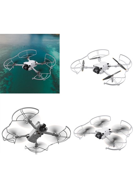 Djı Mini 4 Pro Için Pervane Koruma Iniş Takımı Entegre Pervaneler Koruyucu Koruyucu Halkalar Drone Muhafızları Aksesuarları (Yurt Dışından) indirimleri