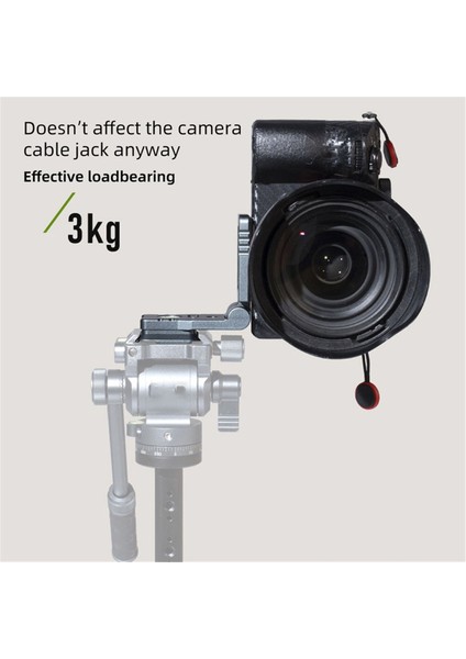 Katlanır Kamera L Plaka Tutucu W Arca Hızlı Çıkarma Plakası D-Jı Rs3 Sabitleyici Tripod Gimbal Yatay (Yurt Dışından)