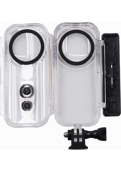 INSTA360 One x Dalış Koruyucu Kabuk Muhafazası Aksiyon Kamera Aksesuarları Için Sualtı Su Geçirmez Muhafaza Kılıfı (Yurt Dışından)