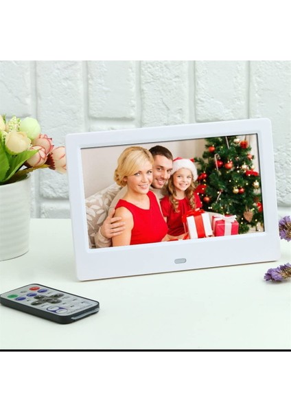 7 Inç Hd Dijital Fotoğraf Çerçevesi Video Oynatıcısı Dijital Resim Çerçevesi Müzik Video Fonksiyonu Ile, Siyah, Abd Fişi (Yurt Dışından) modelleri