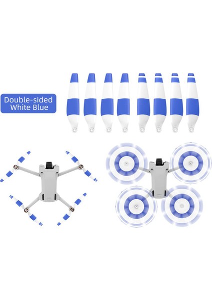Mini 3 Pervaneler Için Djı Mini 3 Pro Drone ile Uyumlu Yedek Düşük Gürültülü Hızlı Açılan Bıçak Aksesuarları, D (Yurt Dışından) fırsatları