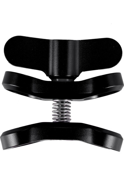 Kamera Aksesuarı Dalış Işıkları Topu Kelebek Klip Kol Kelepçe Dağı Alüminyum Gopro Hero 3 +/4/5 Xiaoyi Gitup SJ6000 Kamera Siyah (Yurt Dışından)