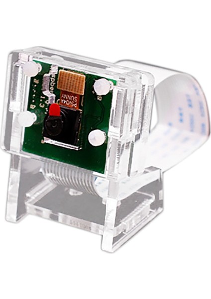 Raspberry Pi Resmi Kamera Için Kamera Muhafaza Braketi Son Derece Şeffaf Akrilik (Yurt Dışından)