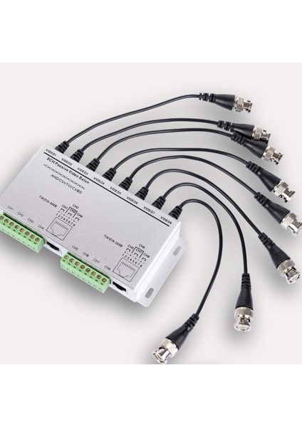 8ch Hd Cvı/tvı/ahd Pasif Alıcı-Verici 8kanal Video Balun Adaptörü Verici Bnc'den Utp Cat5/5e/6 Kablosu 720P 1080P (Yurt Dışından) indirimleri