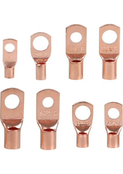 70 Adet Tel Pabucu Bağlantı Halkası Sc6-25 Bakır Bağlantı Elemanları Kablo Elektrik Sıkma Terminali Bağlantı Kiti (Yurt Dışından) modelleri