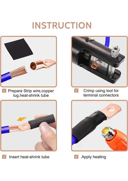 70 Adet Tel Pabucu Bağlantı Halkası Sc6-25 Bakır Bağlantı Elemanları Kablo Elektrik Sıkma Terminali Bağlantı Kiti (Yurt Dışından) indirimleri