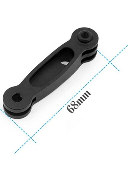 Gopro Hero 8 7 6 Sjcam Aksiyon Kameraları Aksesuarları Için Alüminyum Alaşımlı 3'ü 1 Arada Kask Uzatma Kolu Ayarlanabilir Braket Kiti (Yurt Dışından) fiyatları