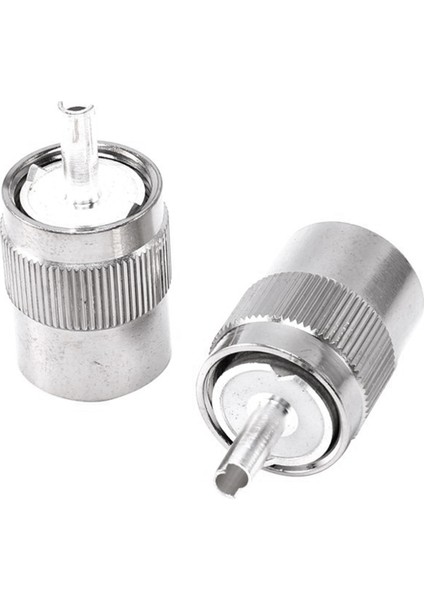 5 Adet Konnektör Uhf Erkek PL259 Fiş Lehim RG58 RG142 LMR195 RG400 Kablo Gümüş (Yurt Dışından) indirimleri