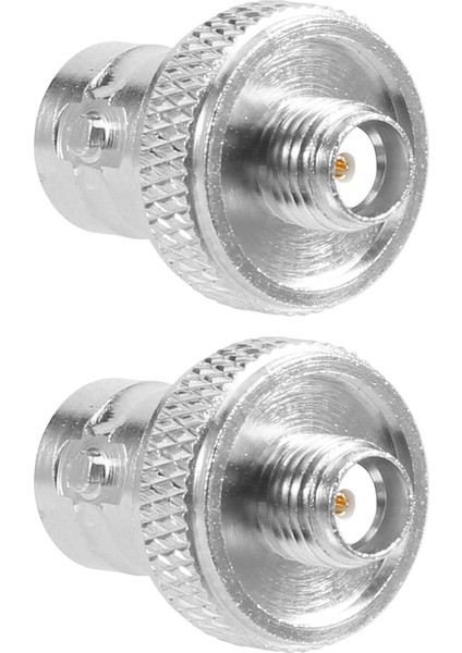 2 Adet Sma Dişi Bnc Dişi Dönüştürme Adaptörü Iki Yönlü Radyo Baofeng Uv-5r FD-880 (Yurt Dışından)