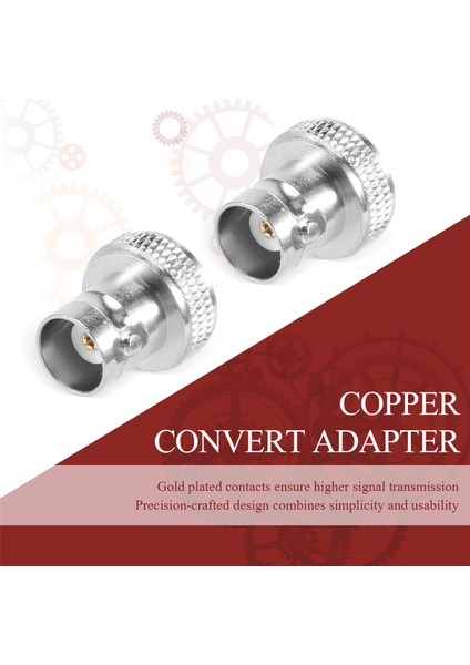 2 Adet Sma Dişi Bnc Dişi Dönüştürme Adaptörü Iki Yönlü Radyo Baofeng Uv-5r FD-880 (Yurt Dışından) indirimleri