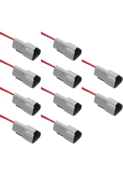 Deutsch Otomotiv Su Geçirmez Konnektör Için Kablo Kılıflı Kablo Bağlantısı, 3 Delikli Erkek Uçlu Kablo DT04-3P (Yurt Dışından)