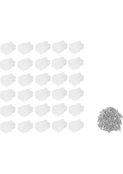 30 Set 4.2mm Konnektör Pc Bilgisayar Grafik Kartı Pcı-E Gpu 6pin 5557 Erkek Muhafaza Terminallerle Şeffaf Renk (Yurt Dışından)