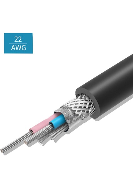 Xlr Kablo Erkek Kadın Ses Sinyal Kablosu Canon Dengeli Xlr Karon Mikrofon 3 Pin Xlr Kablo 10FT Mavi (Yurt Dışından) indirimleri