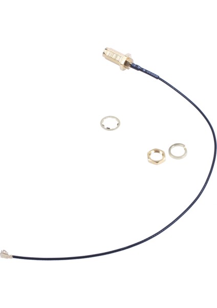 15 cm U.fl/ıpx - Rp-Sma Dişi Anten Pigtail Jumper Kablo Altın (Yurt Dışından)